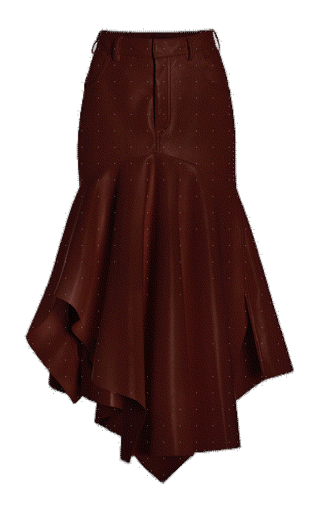 Flared asymmetric midi skirt Philosophy Di Lorenzo Serafini