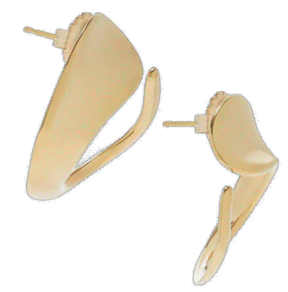 Marta gold vermeil earrings Agmes