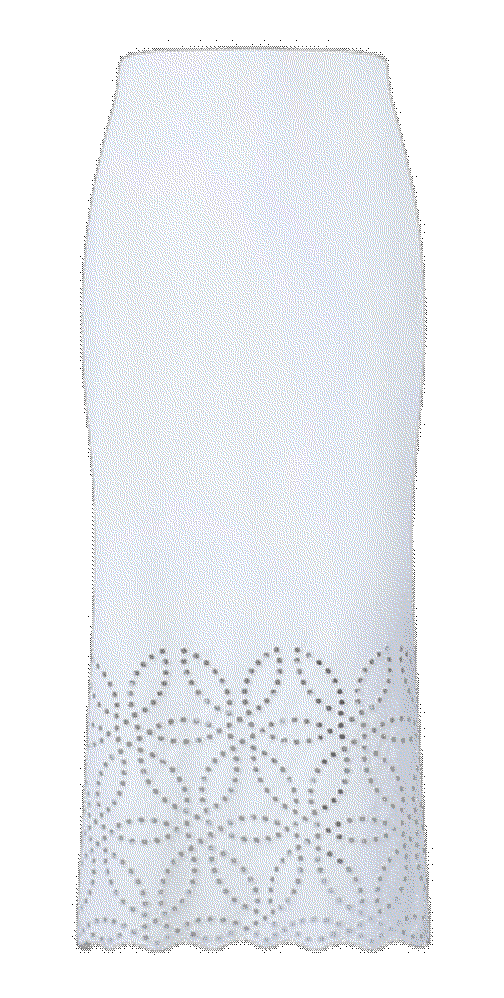 Atira faux-leather midi skirt Silvia Tcherassi