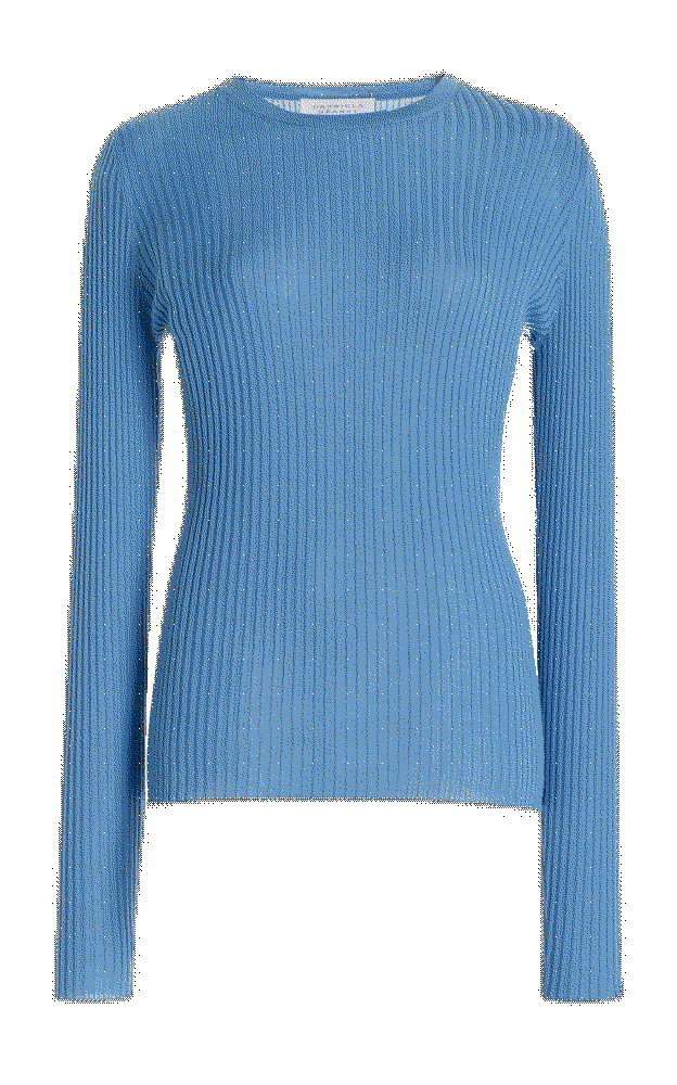Browning Ribbed-Knit Cashmere-Silk Sweater Gabriela Hearst