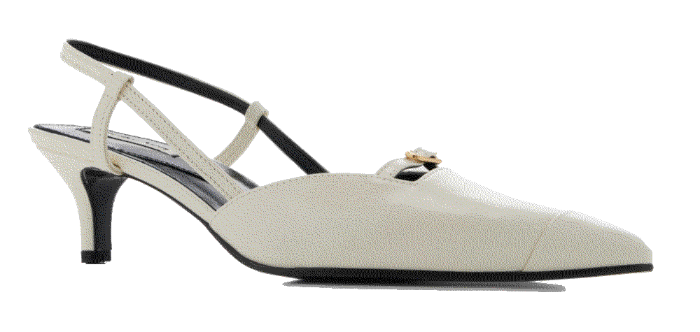 Ia leather slingback pumps Reike Nen