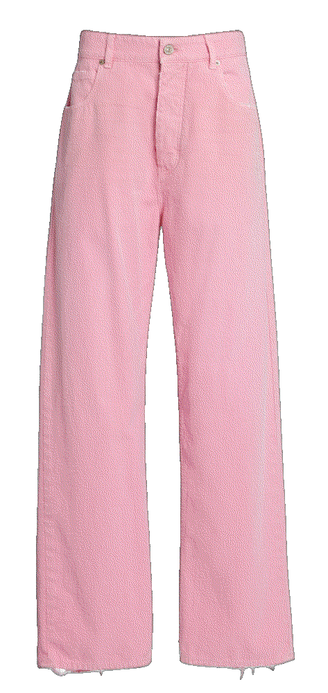Rigid drop-rise wide-leg jeans Balenciaga