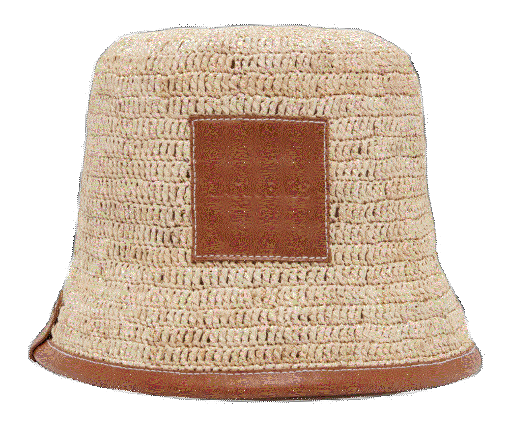 Le bob soli raffia bucket hat Jacquemus