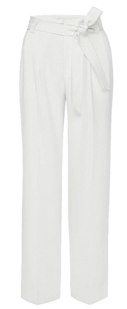Ecru Wide Leg Pant Linen Reiss