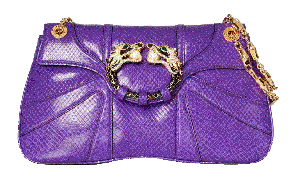 Python evening shoulder bag Gucci