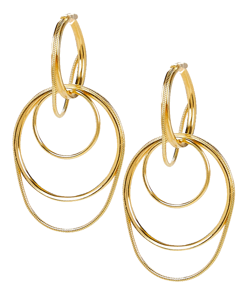 twinkler looped hoop earrings Maggoosh