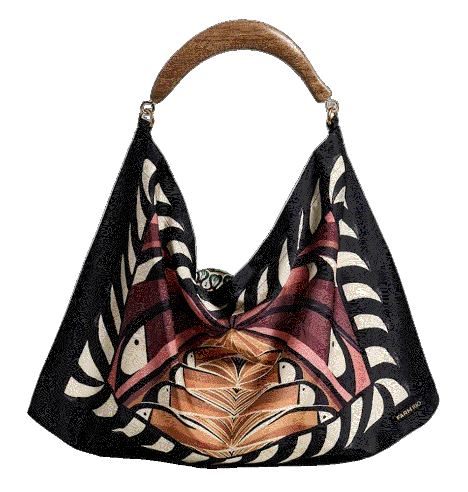 Farm rio small satin scarf bag FARM Rio