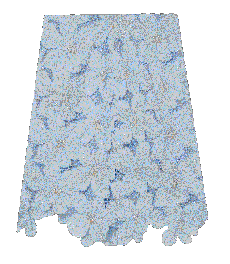 Wales bonner constellation beaded floral applique skirt  Wales Bonner 