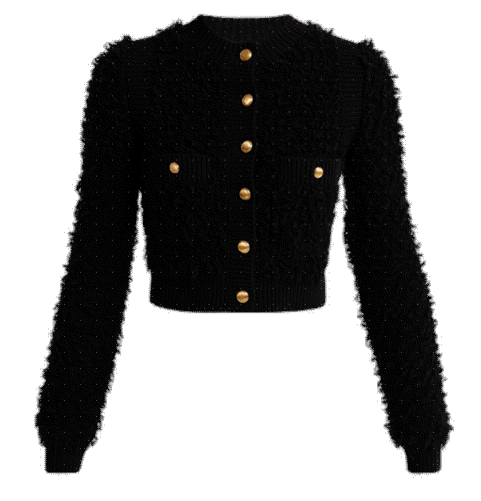 Chloe textured knit crop cardigan Chloe
