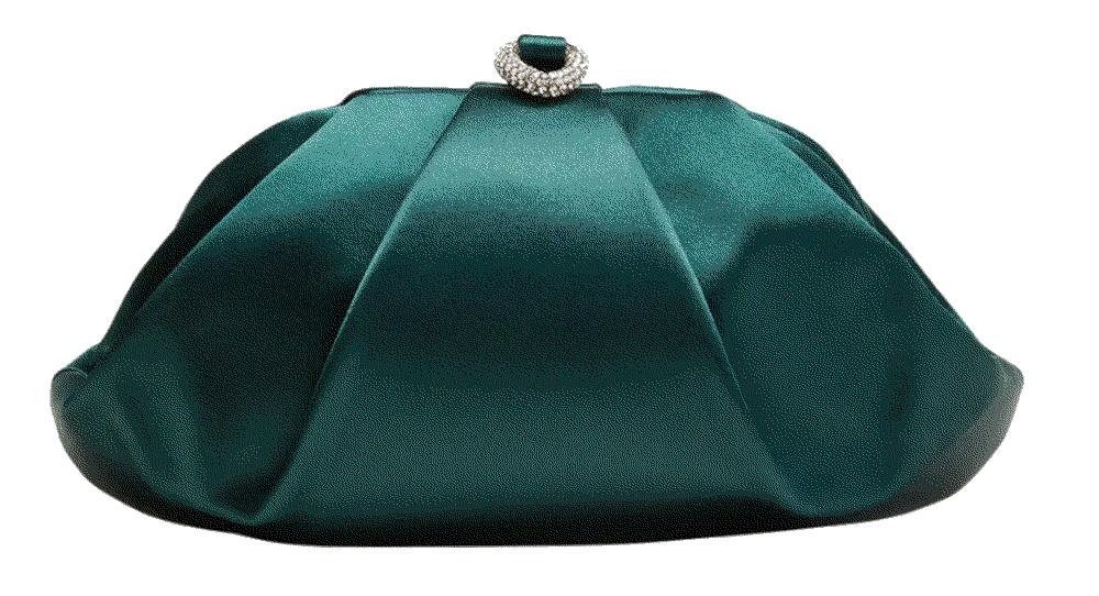Gemma Crystal Satin Clutch Bag Judith Leiber