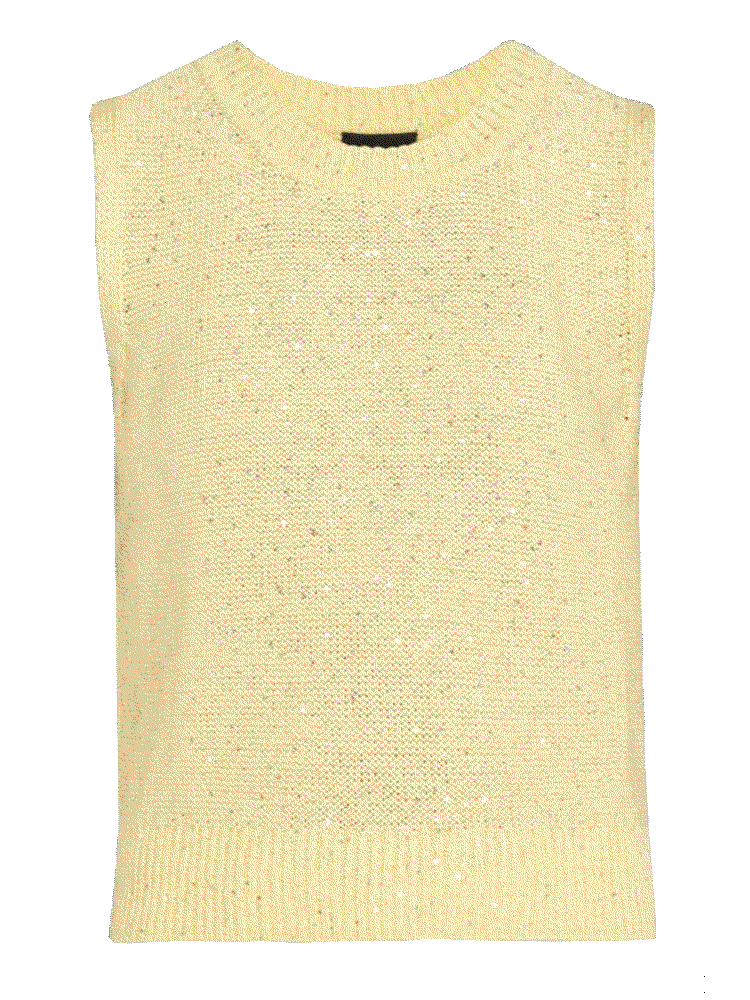 Akris micro sequined knit sleeveless sweater Akris