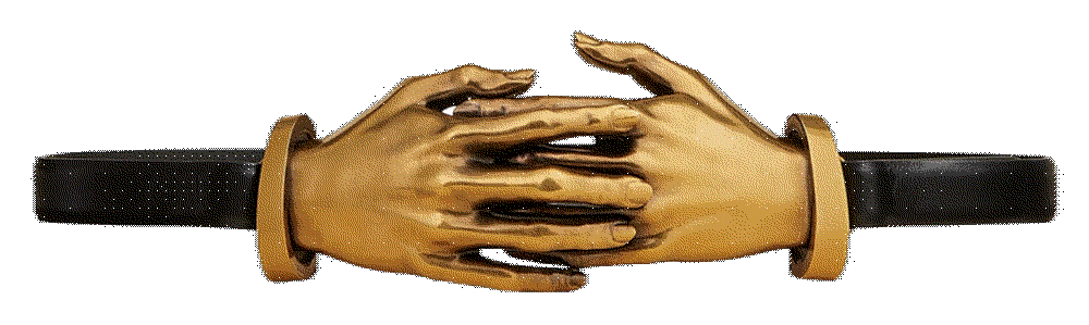 Khaite antique gold hand leather belt  Khaite