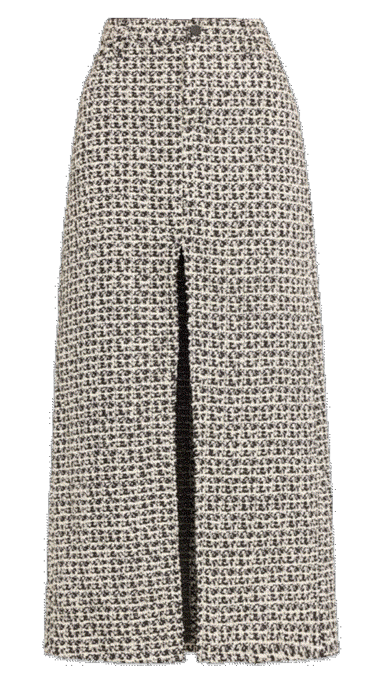 Alice olivia rye tweed maxi skirt  Alice Olivia 