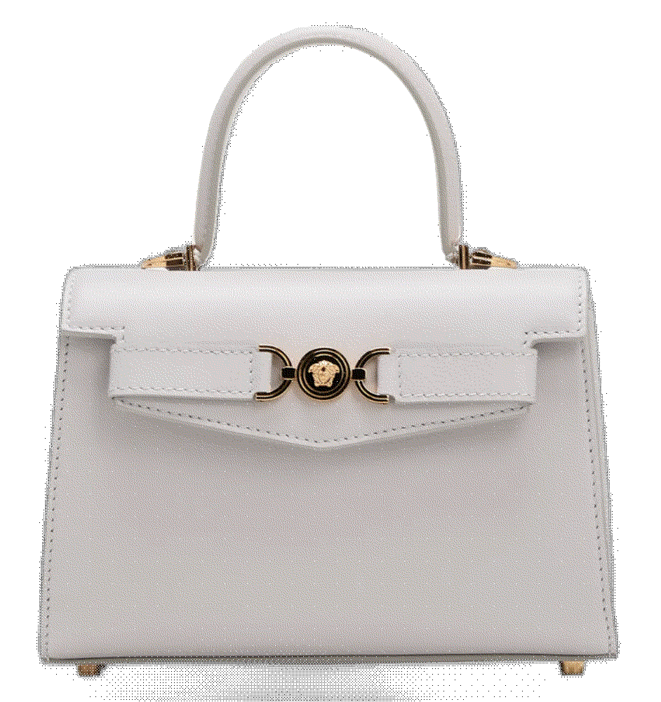 Versace la medusa 95 small leather top handle bag Versace