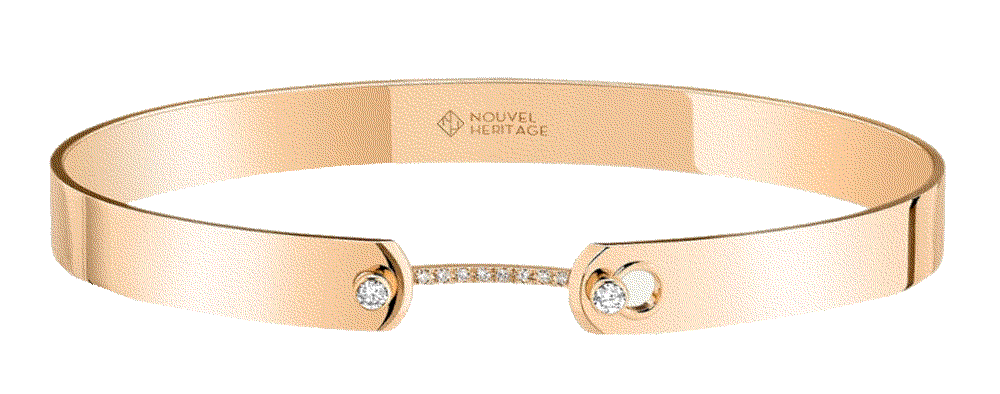 Nouvel heritage 18k business meeting gm mood bangle Nouvel Heritage