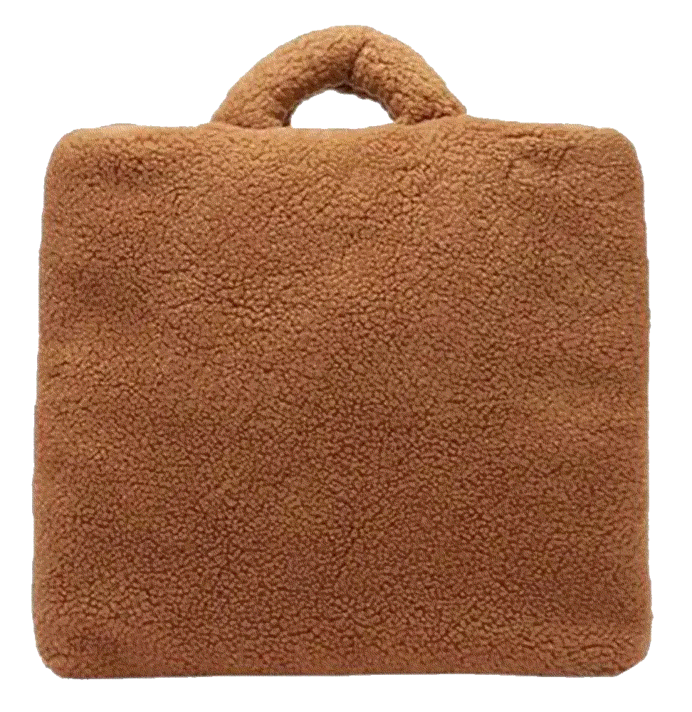 Pillow Medium Faux Fur Tote Bag Kassl