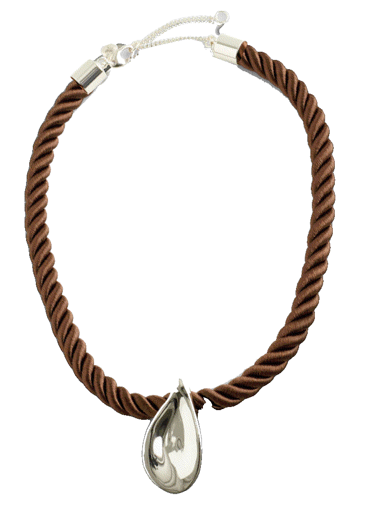 Droplet Pendant Cord Necklace Madewell