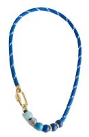 Madewell Semiprecious Beaded Carabiner Paracord Necklace