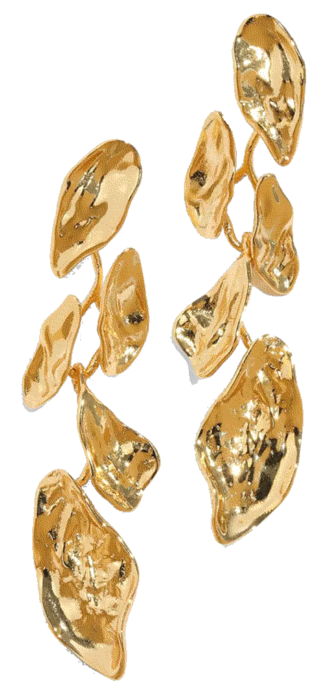 Mosaic Molten Post Earrings ALexis Bittar