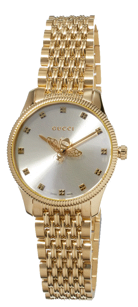 29mm G-Timeless Bee Watch with Bracelet Strap Gucci