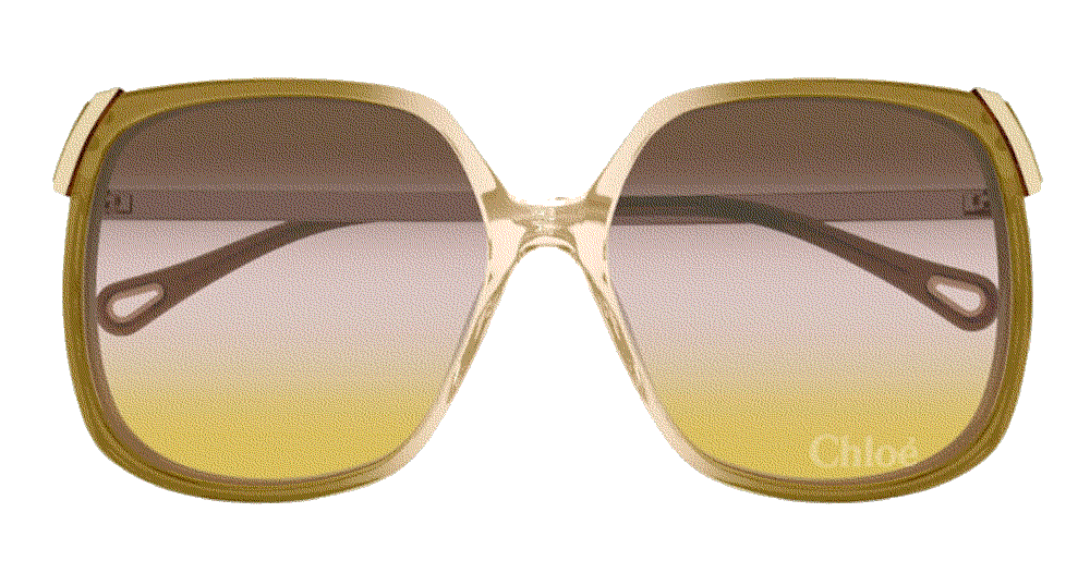 Round Acetate Sunglasses Chloe