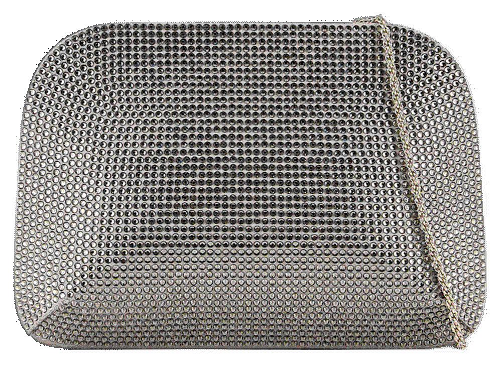 Giorgio armani small rhinestone clutch bag with chain Giorgio Armani 