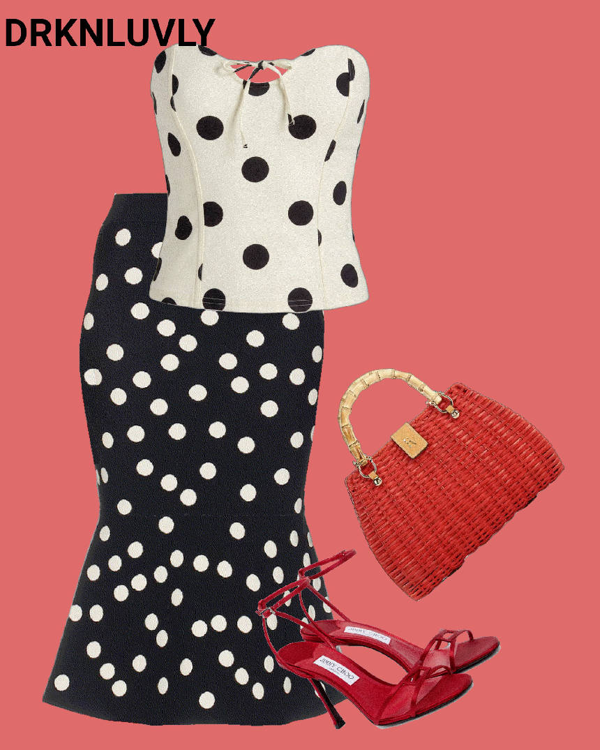 styling polka dot