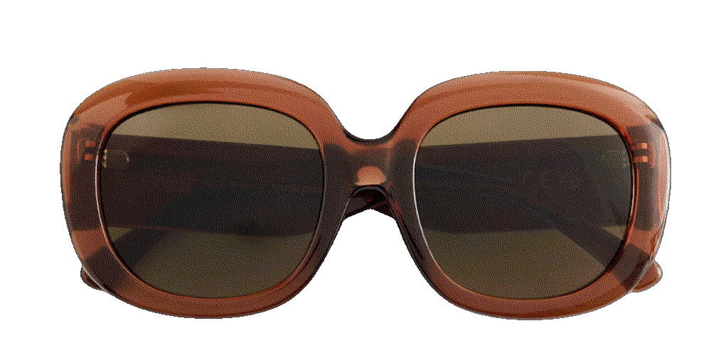 Oversized sunglasses brown & Other Stories
