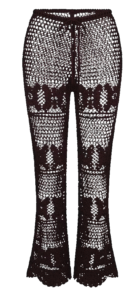 CROCHET FLARE PANT Skims