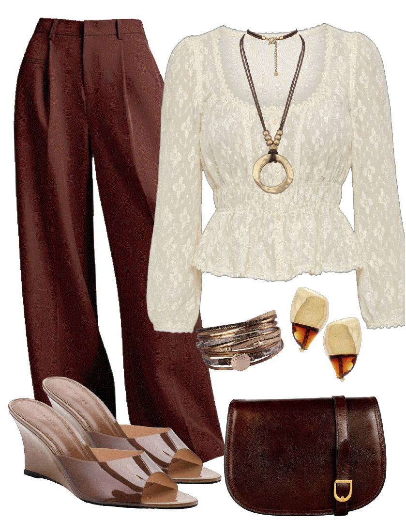 chic wide leg pants style