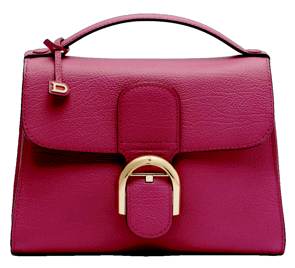 Delvaux brillant tempo small leather shoulder bag purple Delvaux