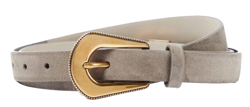 Brunello cucinelli 20mm suede belt grey p00897587 Brunello Cucinelli 