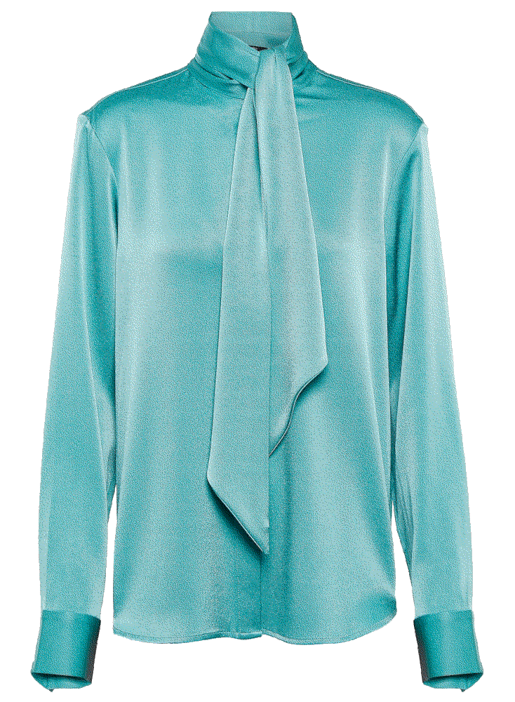 Fallon satin shirt Alex Perry