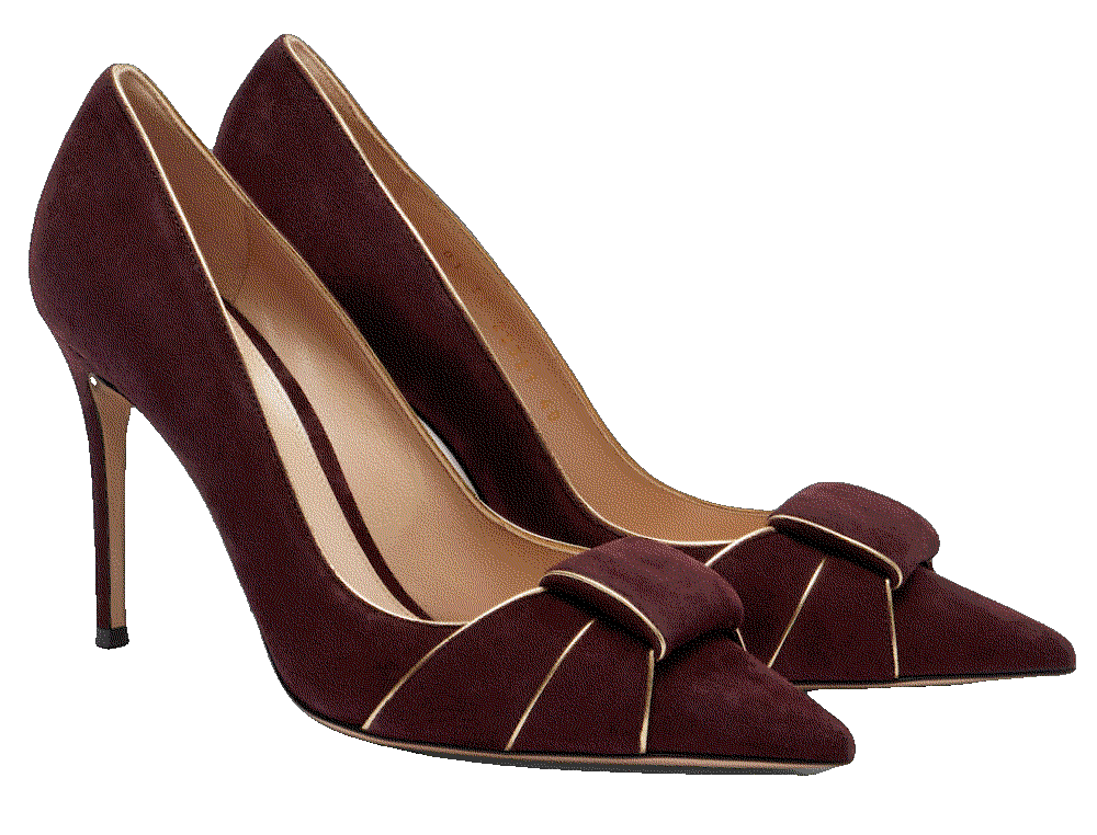 Suede pumps Gianvitto Rossi