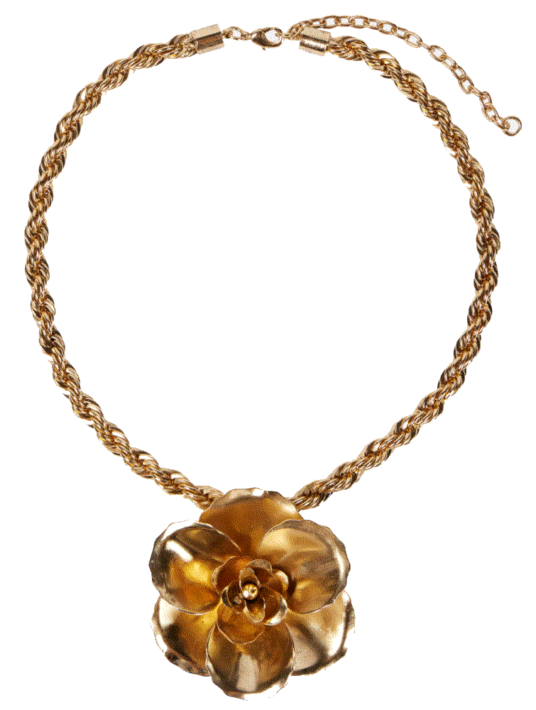 Jennifer behr gladiolus pendant necklace gold Jennifer Behr 