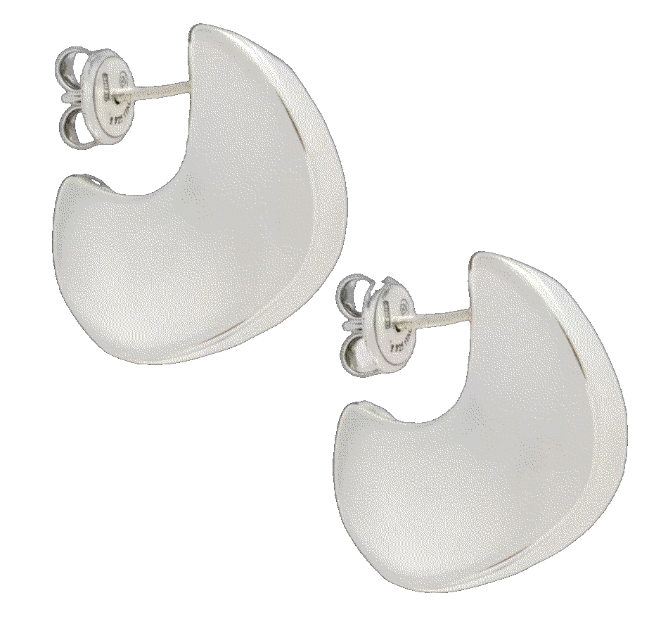 Bottega veneta sterling silver earrings silver Bottega Veneta 