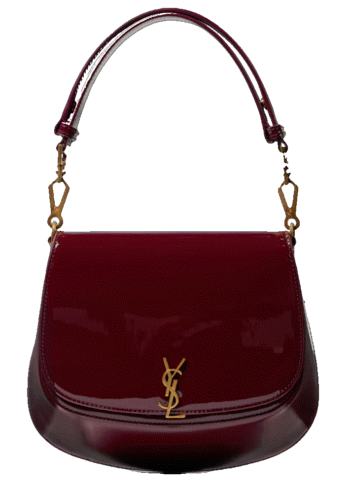 Voltaire patent leather shoulder bag Saint Laurent