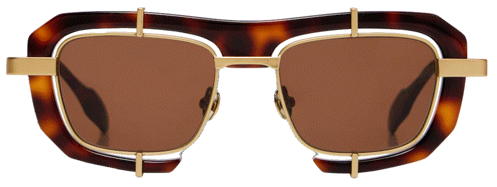 Jw anderson rectangular sunglasses brown Jw Anderson