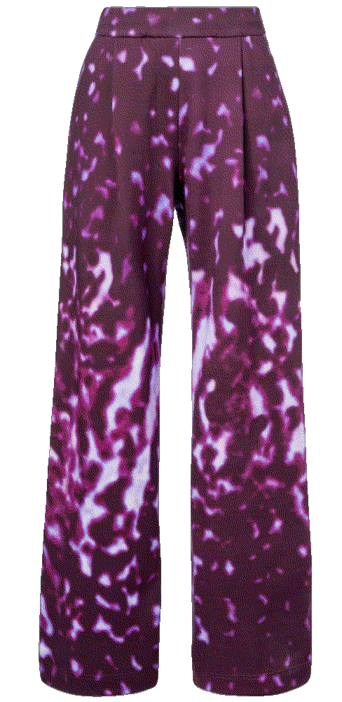 Dries van noten printed cotton straight sweatpants Dries Van Noten