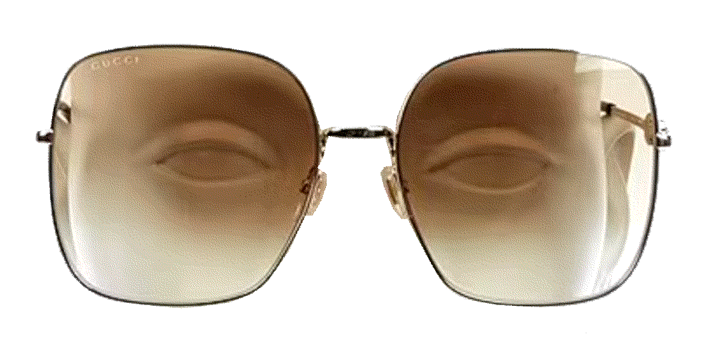  square 61mm sunglasses Gucci