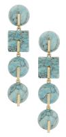 Cult Gaia Cult gaia laguna earring in ibiza turquoise ibiza turquoise