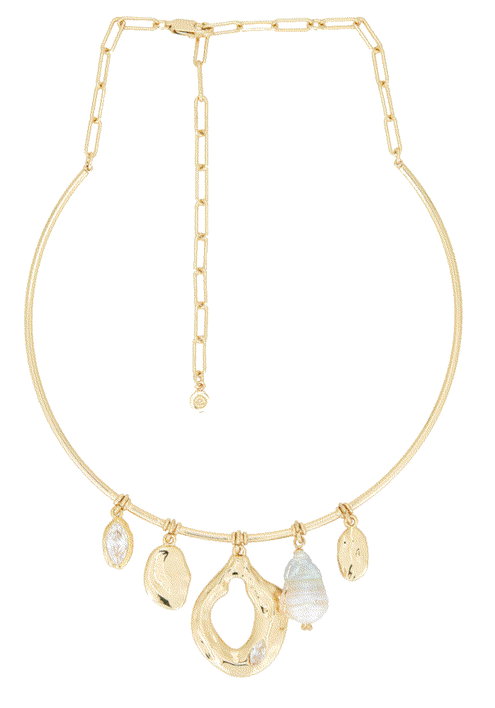 Liquid Luxe Charmed Choker  Ettika