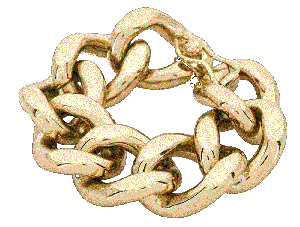 Isabel marant links bracelet in dore Isabel Marant