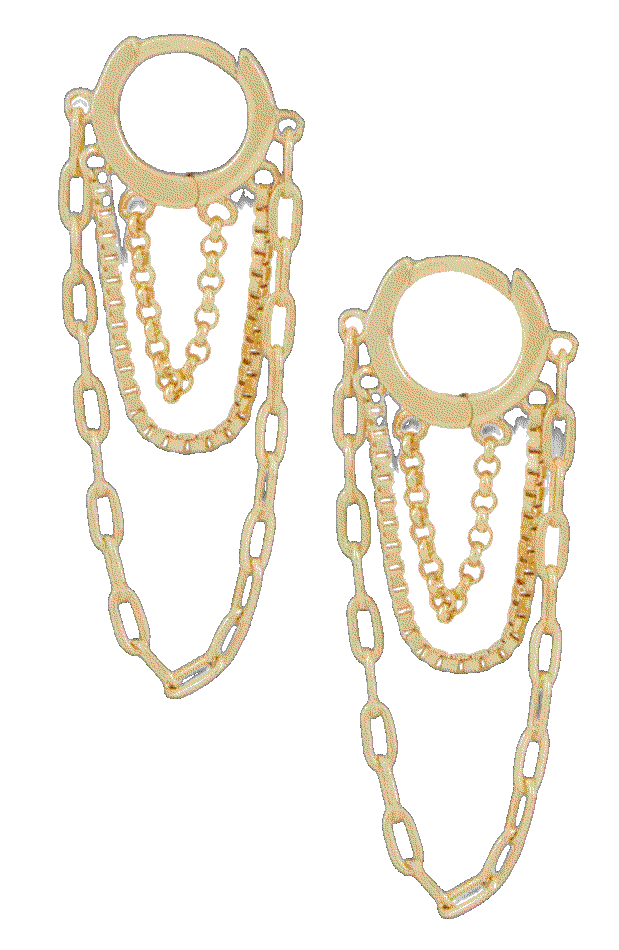 Shashi paloma earring in gold Shashi