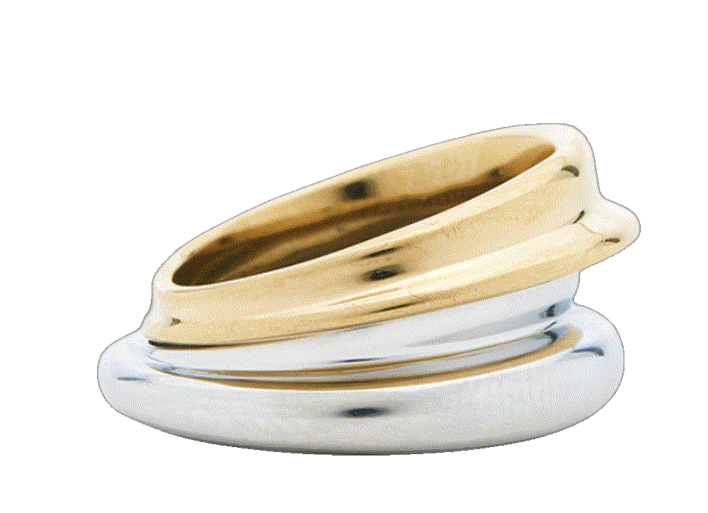 Jenny bird lennon ring set in gold silver Jenny Bird