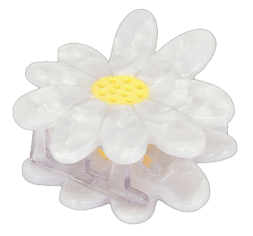 Lovers and friends daisy clip in white multi Lovers And Friends 