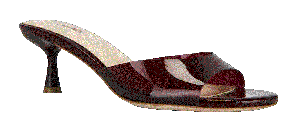 Lagence esther sandal in burgundy Lagence