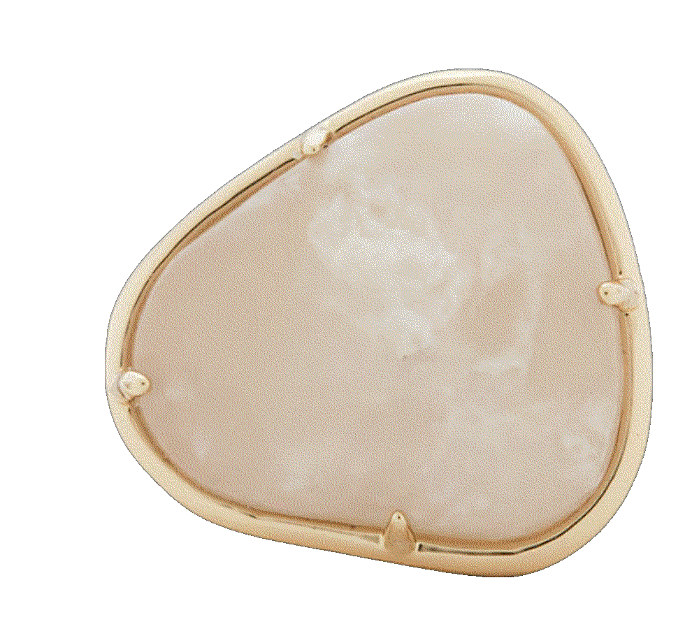 Ettika solstice ring in white Ettika