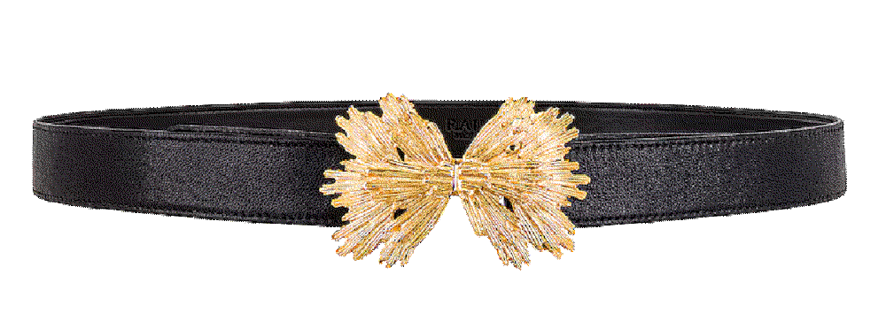 Raina starburst belt in black Raina