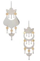 Isabel Marant  Isabel marant asymmetric earrings in silver dore